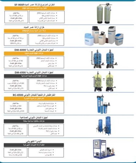 أنظمة معالجة المياه بالتبادل الأيوني